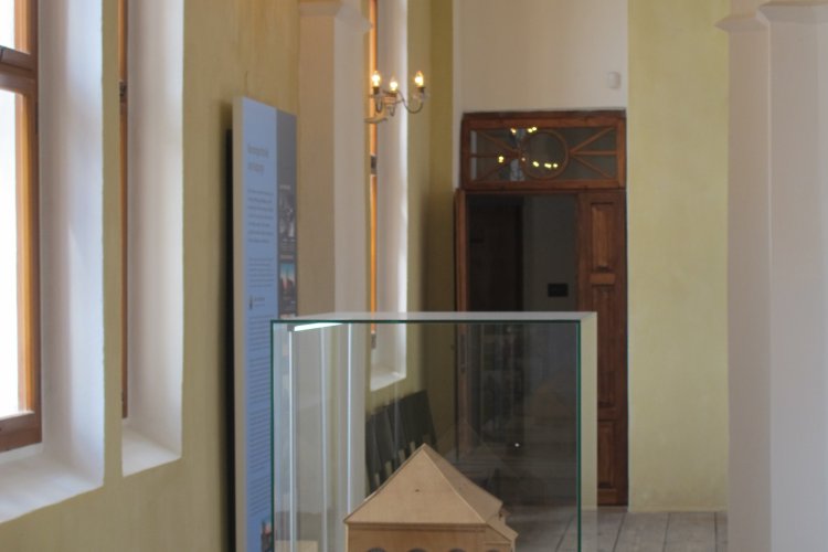 Interior of the synagogue