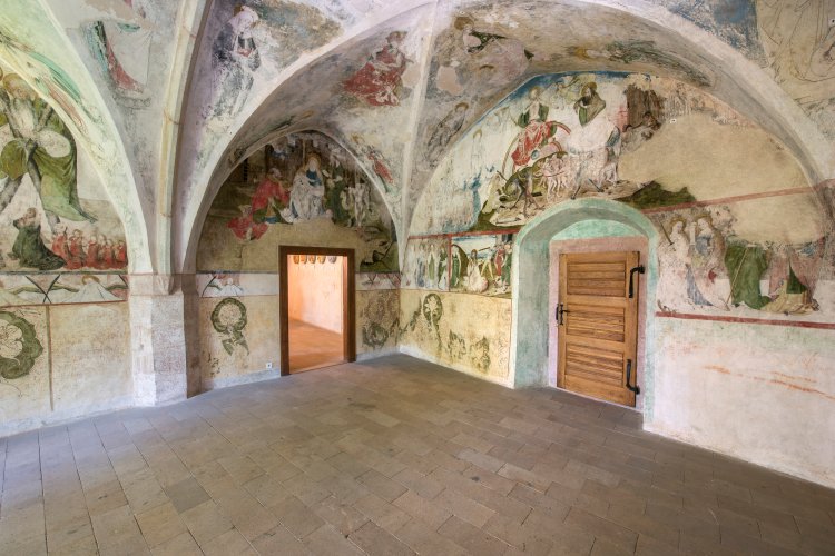Interior of the castle