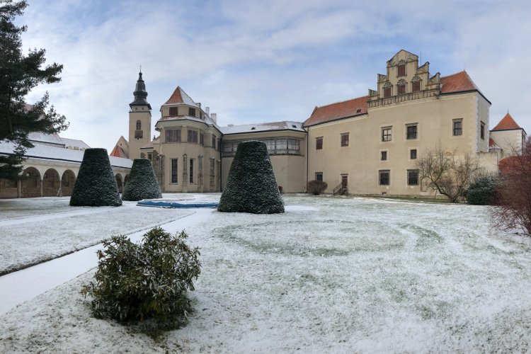 Zámek v zimě