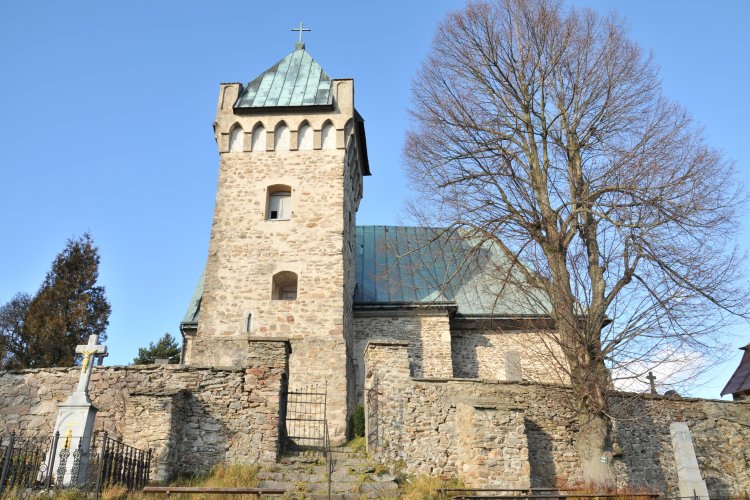 Entrance to the church