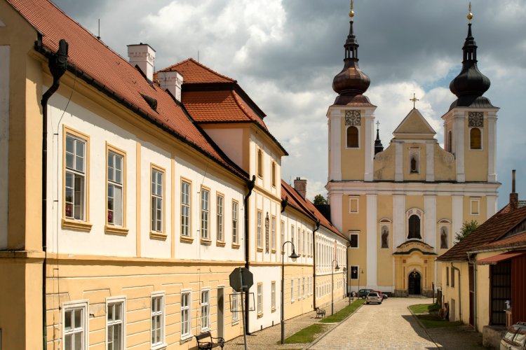 View of the front part of the monastery