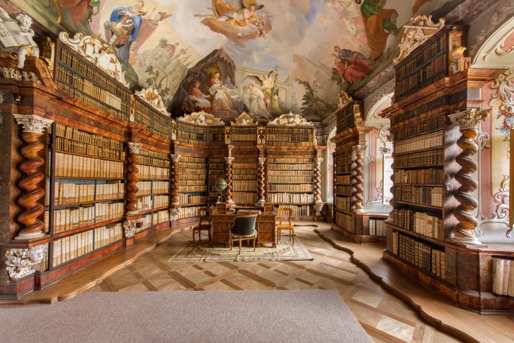 Monastery library