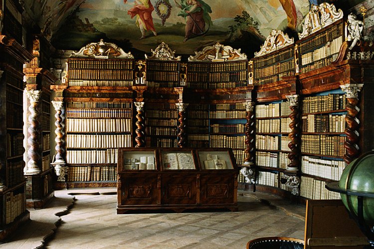 Monastery library