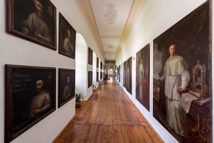 Interior of the monastery